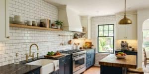 kitchen tile installation