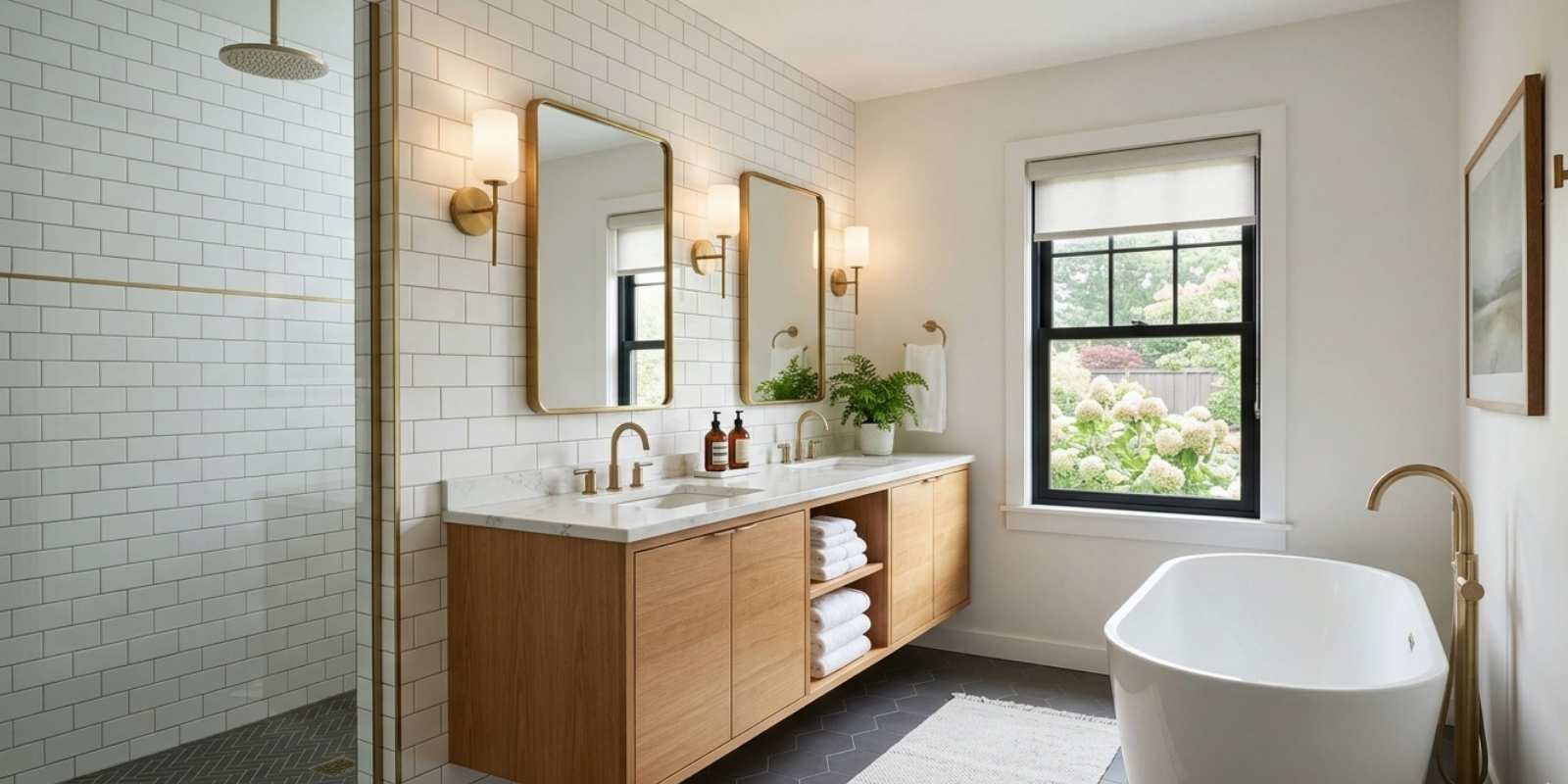 metro tiles design ideas for bathrooms