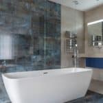 Bathroom showing how tiles are waterproof with proper installation