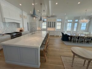 Modern Maryland kitchen showcasing tile selection ideas