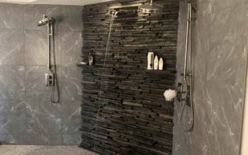 2025 shower remodel trends Maryland modern bathroom
